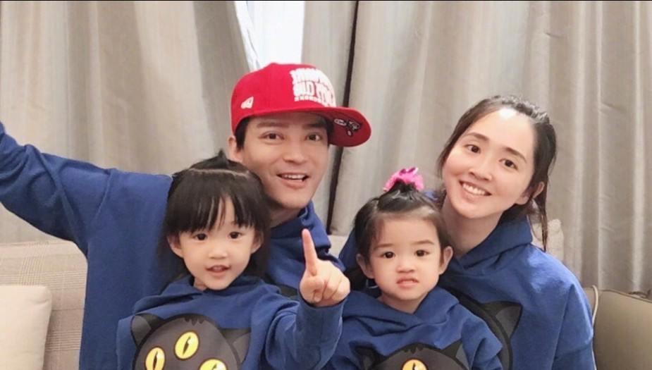 陳曉東一家人