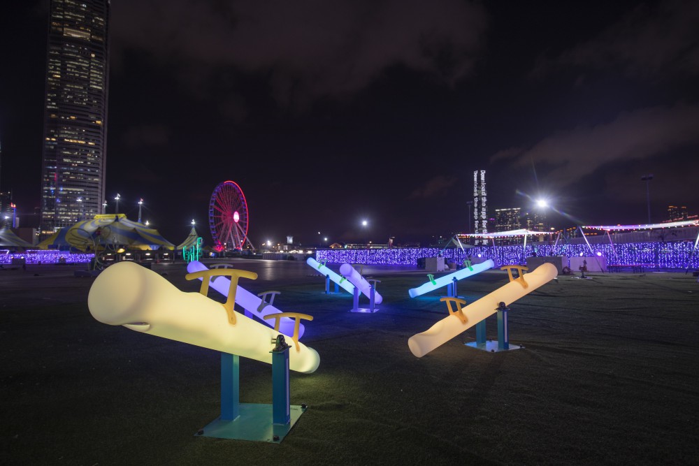 《光影遊樂園》園區圖1 illuminate! light playground1