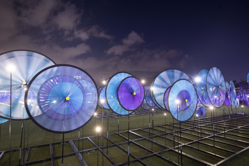 《海風下》風車園 Under the sea wind pinwheel garden