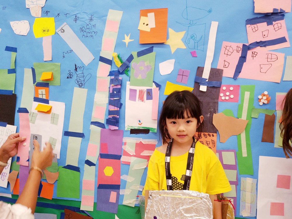 妹妹也有份參與啊！