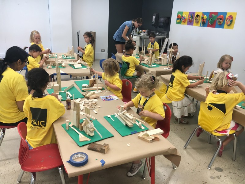 （照片由SAIC提供）我很喜歡這張照片，反映了小孩用心的模樣。