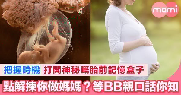 有趣嘅胎前記憶 等BB親口講你聽點解揀你做媽媽