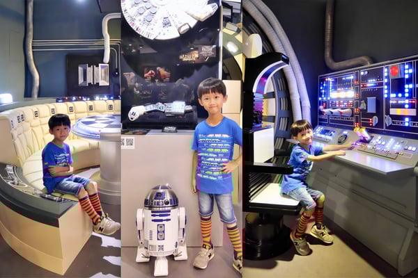 【「星戰迷」必到  – 1：1《Millennium Falcon /千歲鷹號》太空船 @D2 Place】