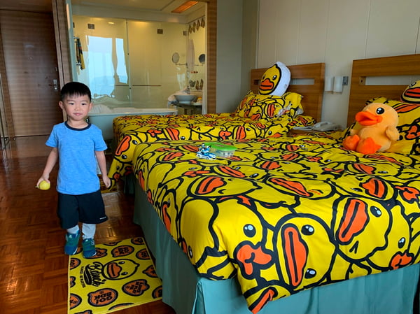 【暑假活動 B.Duck酒店主題套房】