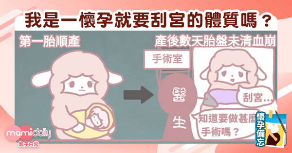 【懷孕事件簿】我是一懷孕就要刮宮的體質嗎？
