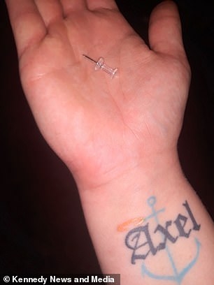 男童誤吞圖釘，引發意外