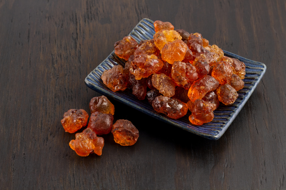 桃膠無味,可配搭多款湯水甜品