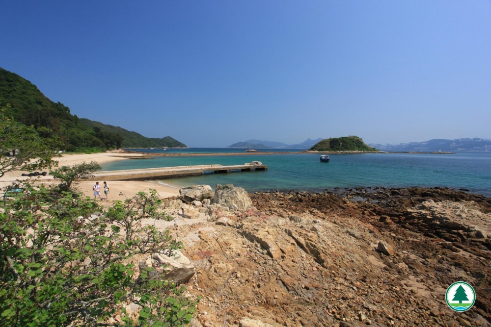 橋咀洲地質步道是香港人熱愛的郊遊景點