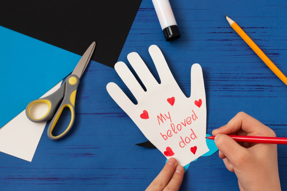 手掌卡片，獨一無二