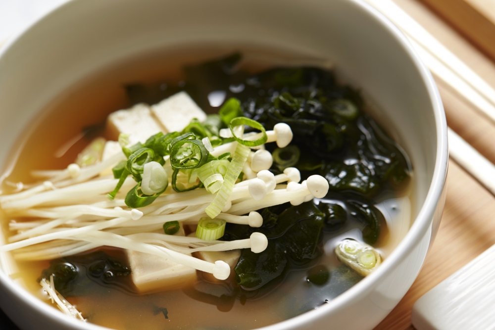 滾湯食譜之紫菜豆腐味增湯