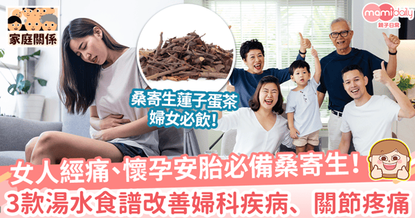 【桑寄生湯水】女人經痛補血必飲！3款桑寄生湯水改善婦科疾病、關節疼痛！