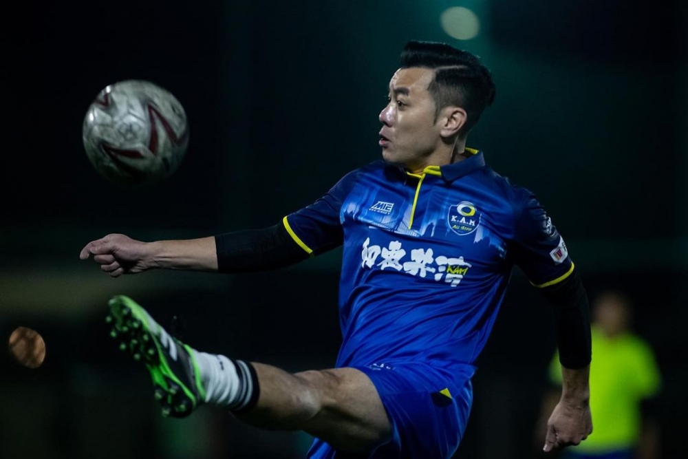 梁漢文16歲加入港隊青年軍