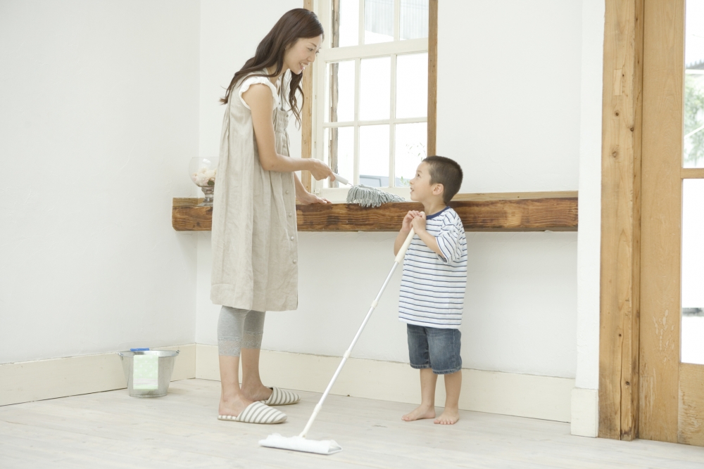 兒子不能不勞而獲,需做家務換取零用錢