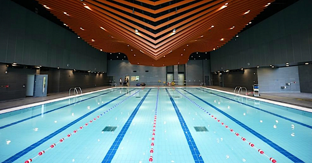 青衣西南游泳池只提供室內訓練池