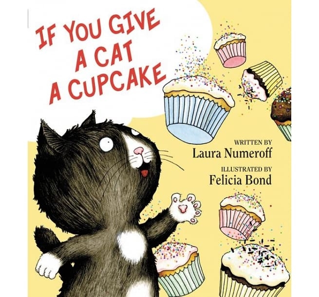 《Mouse & Friends 》系列故事書第三部曲《If You Give A Cat A Cupcake》。