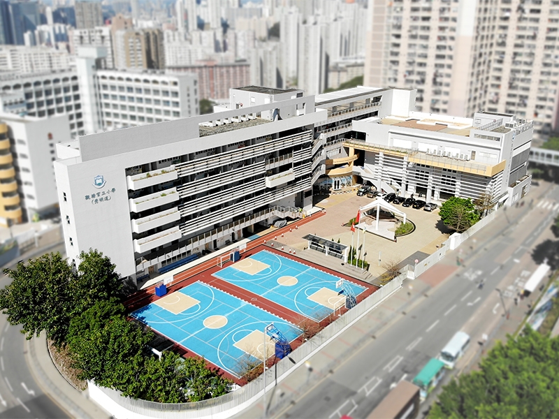 觀塘官立小學（秀明道）位於48校網，觀塘官立中學、何文田官立中學、 觀塘功樂官立中學、賽馬會官立中學為聯繫中學。