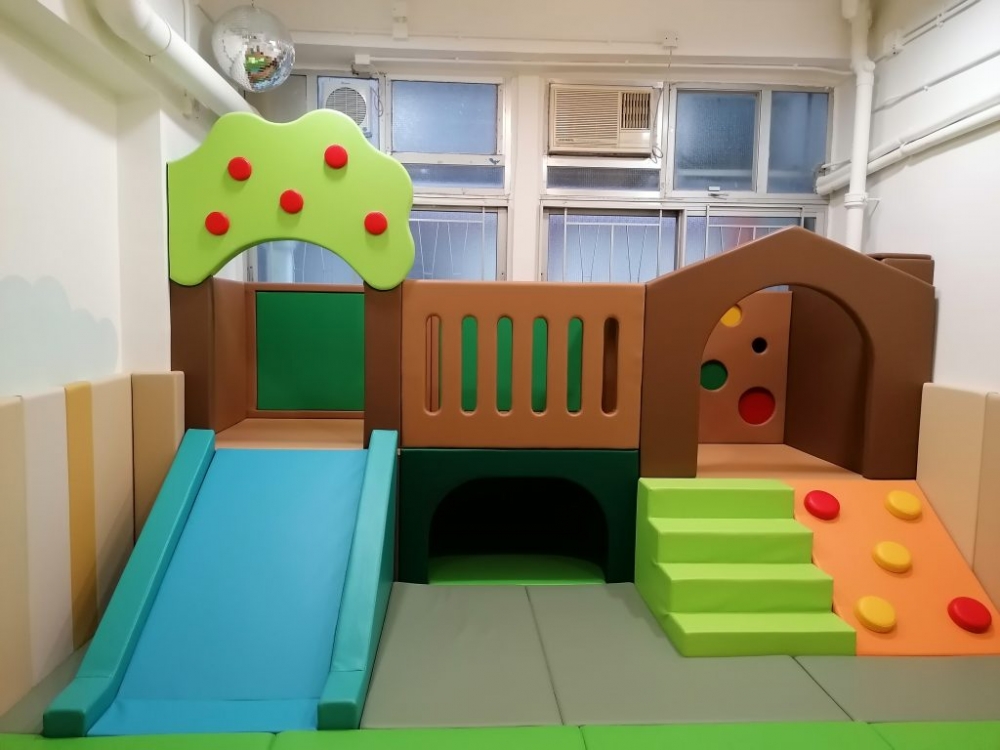 香港保護兒童會祈廉士日託嬰兒園內部設施。