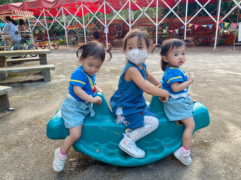 大棠有機生態園還可以騎特色車仔。