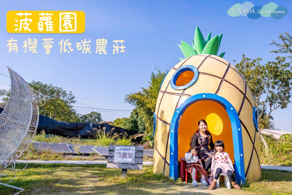 有機薈低碳農莊-菠蘿園可以說是綜合了種植、學習和玩樂的一站式教育農莊。