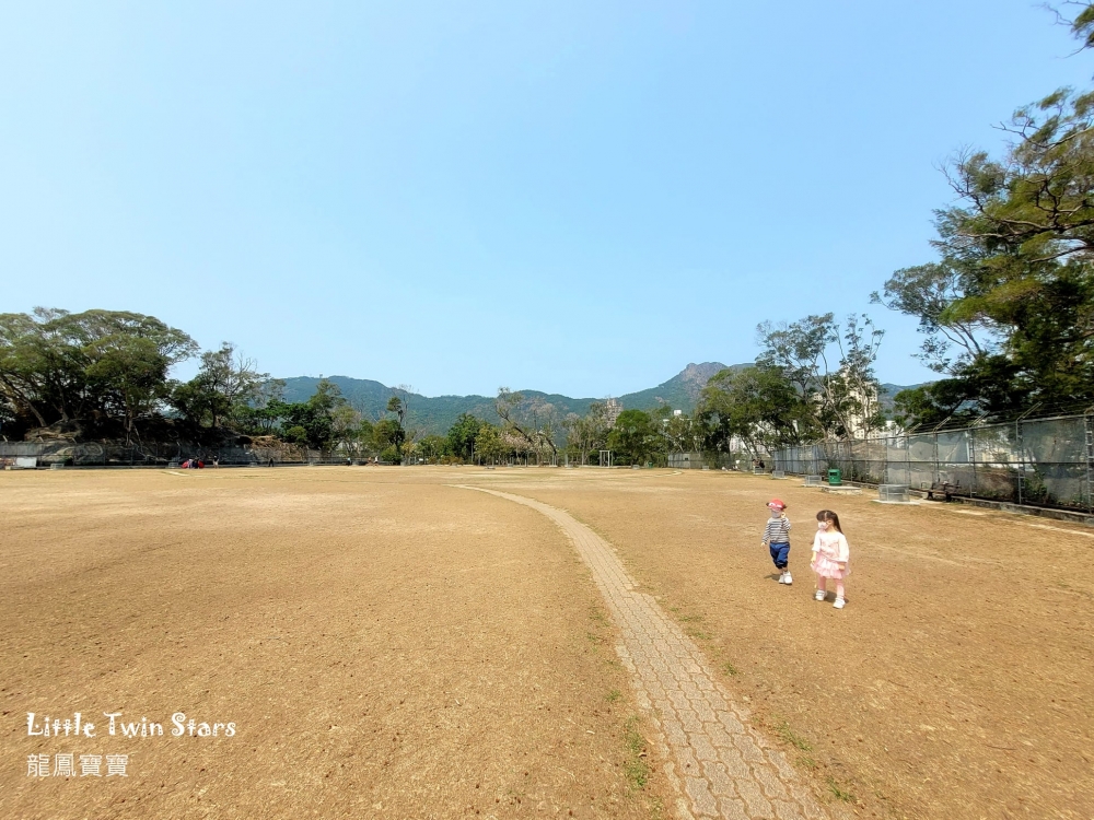 樂富配水庫休憩花園有寬敞的場地。