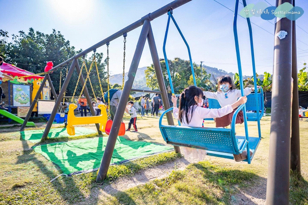 有機薈低碳農莊（菠蘿園）鞦韆設施。