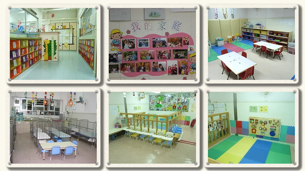 鄰舍輔導會友愛育嬰園提供全日、半日及或每節兩小時的照顧服務。