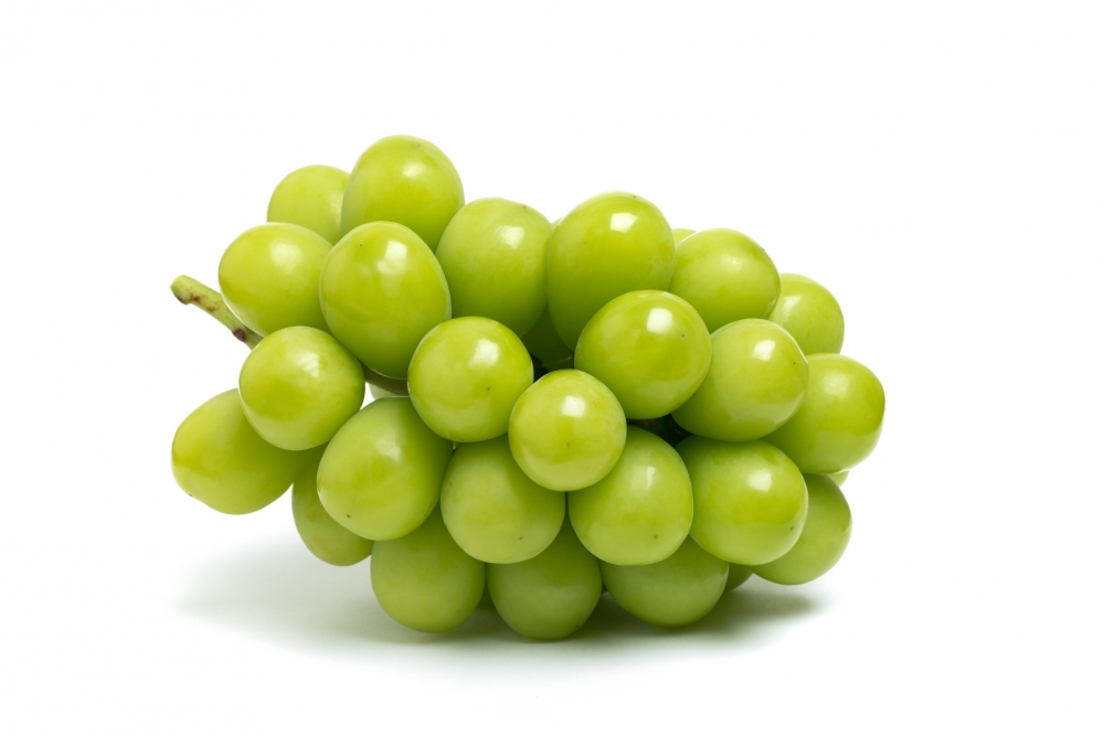 香印提子深受港人歡迎,果皮呈青綠色,脆口香甜,有特別的花香味,但無籽。