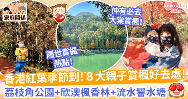 【香港紅葉2021】8大親子賞楓好去處推薦！　荔枝角公園+欣澳楓香林+流水響水塘