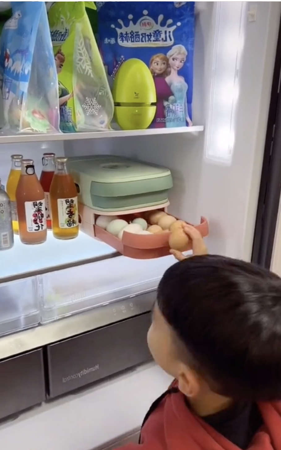 自己決定要吃什麼。