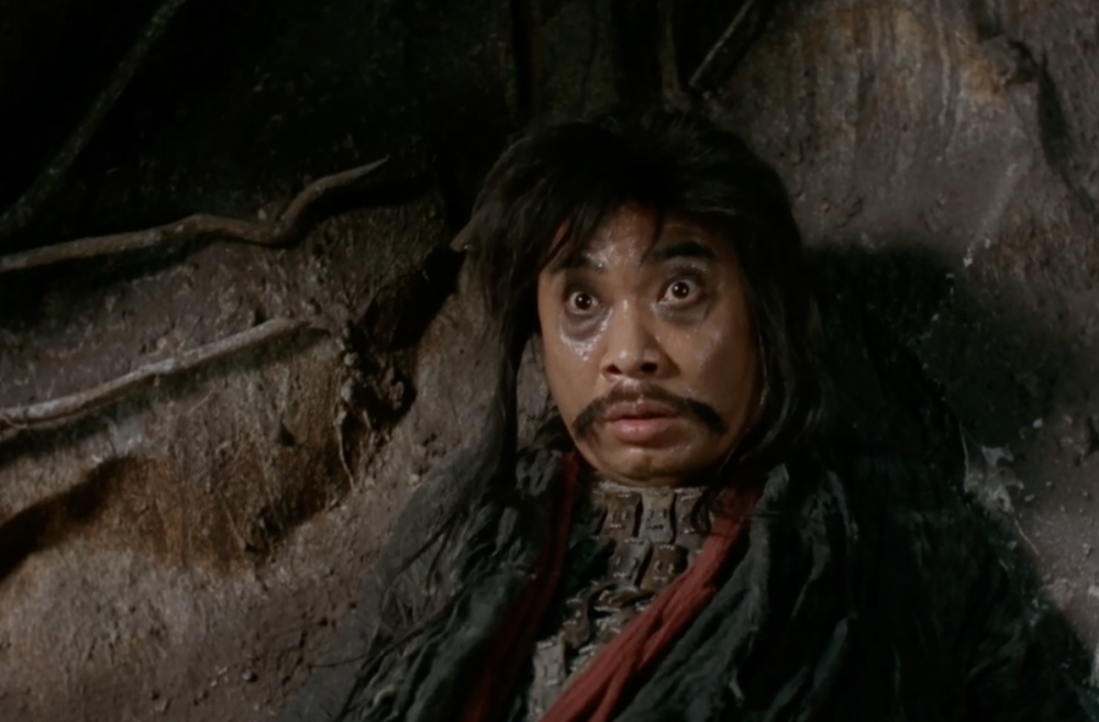 二當家在蜘蛛精身上打冷顫，因而受孕。