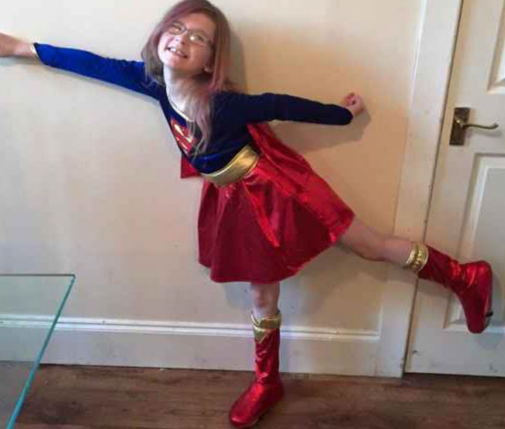 Olivia 自幼就沒有肚餓及眼瞓的感覺,恍如超人的她甚至從不覺痛。