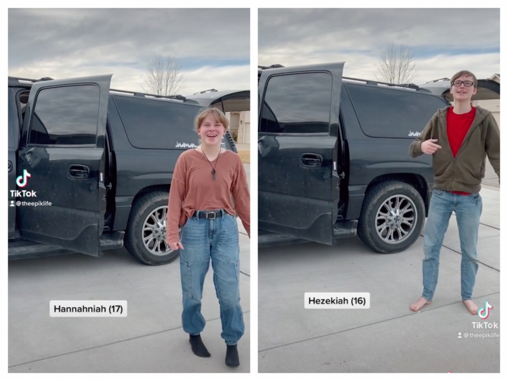 女兒名叫Hannahniah,兒子名叫Hezekiah。