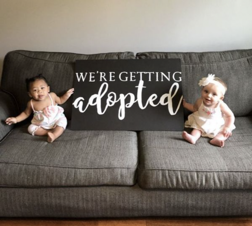 Beth在24時首次收養孩子。