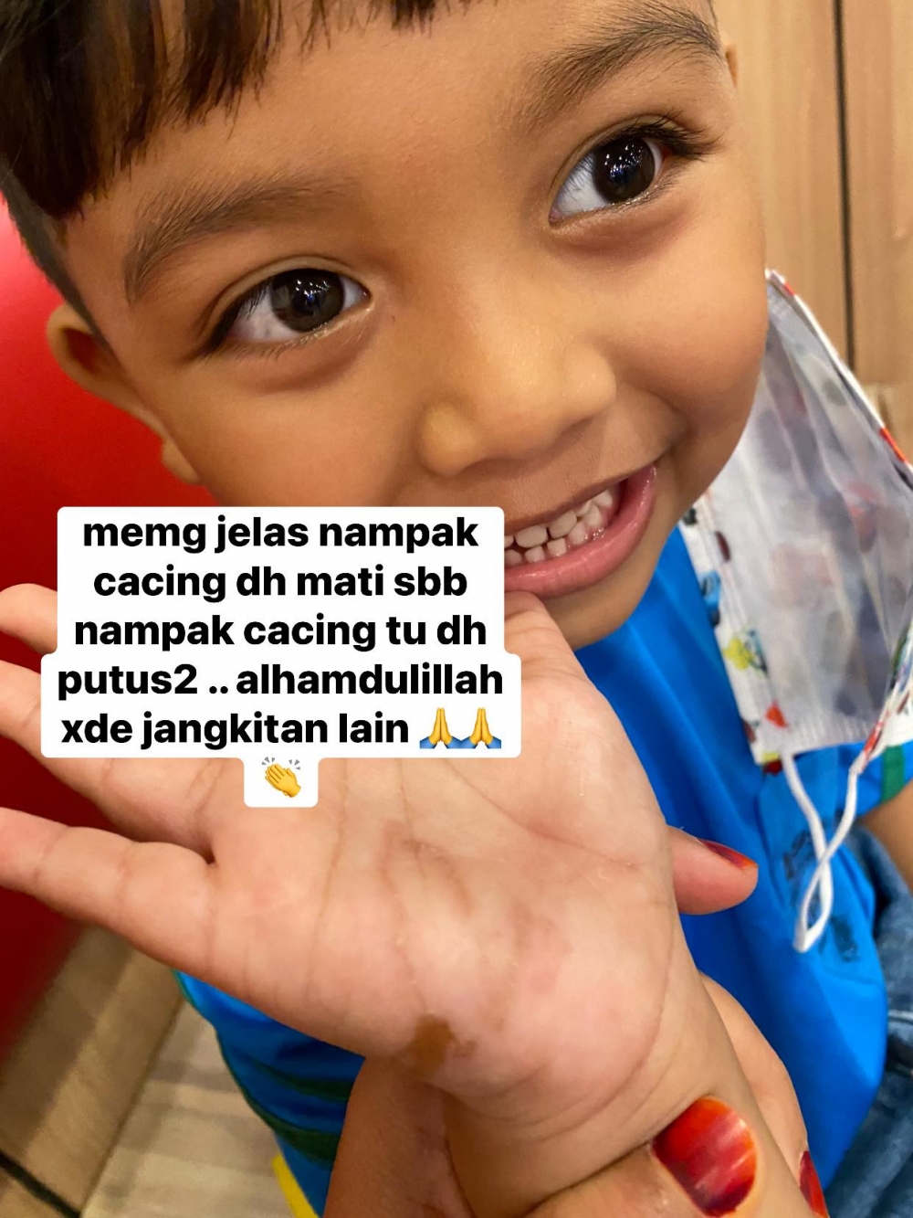 經過第二名醫生治療,Adam情況終於好轉。