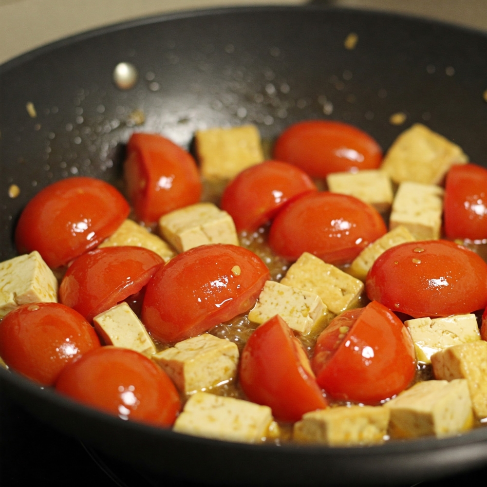 番茄豆腐素食者都啱食