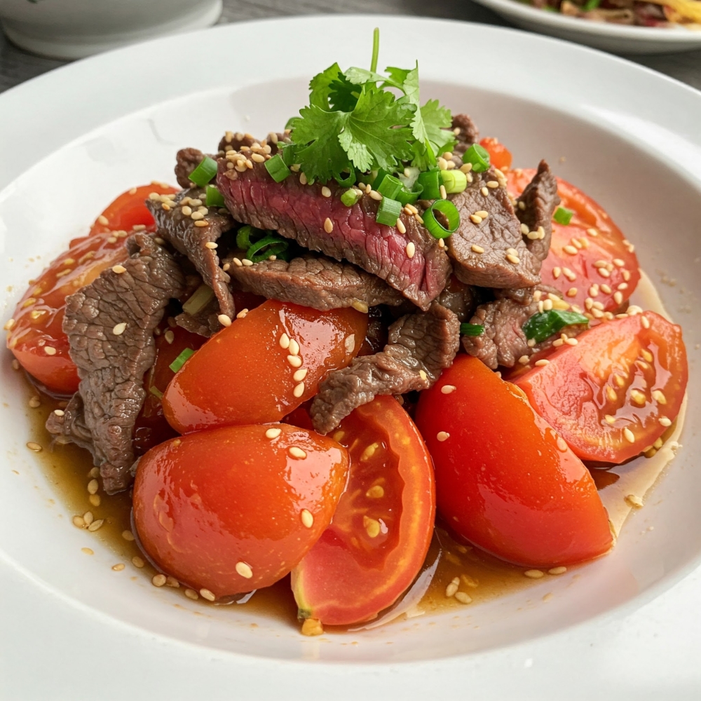 番茄牛肉大人小朋友也喜歡