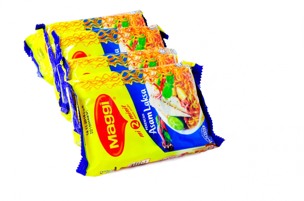 Maggi是當地銷量第一的即食麵牌子。