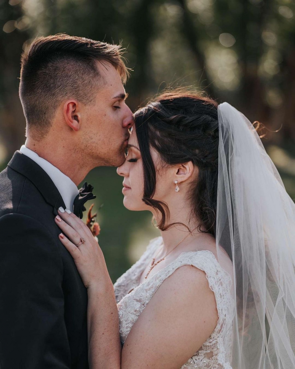 第一眼望見Christian時，Sophia被驚艷了，二人很快便在一起