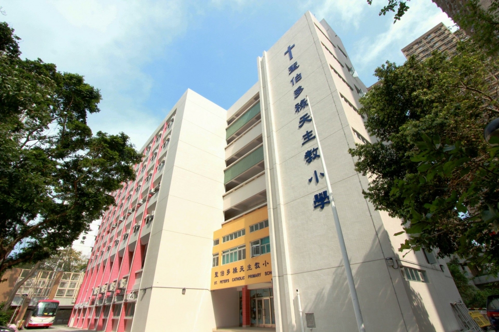 聖伯多祿天主教小學位於鴨脷洲利東邨。