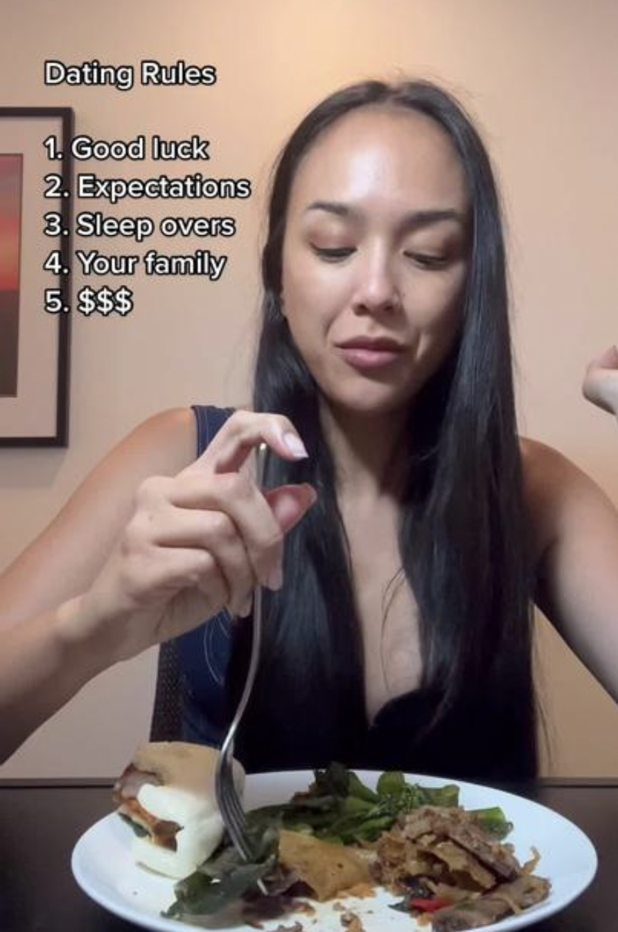 Kat提出的五大要求涉及人品、金錢觀念及對方家庭等。