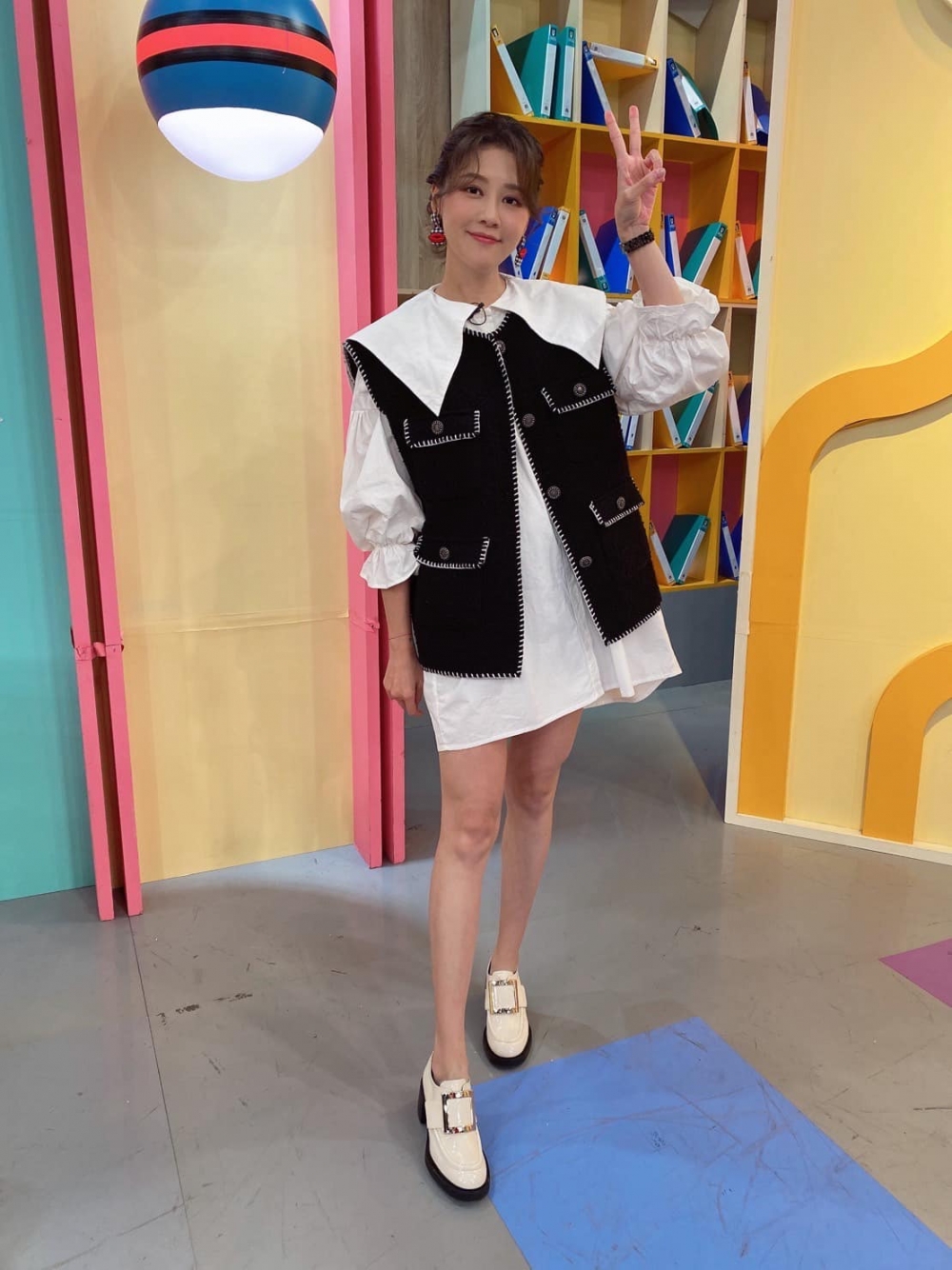 台灣演員兼主持人嚴立婷自認是「虎媽」。