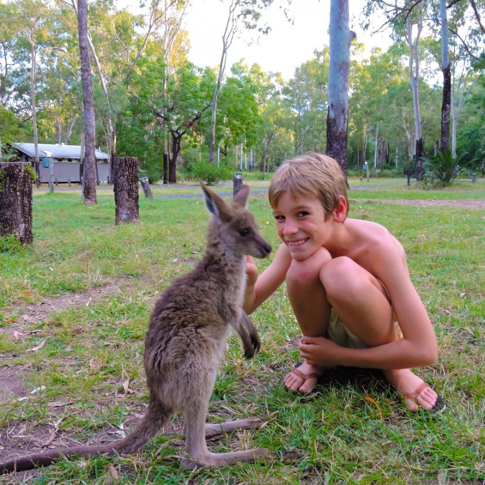 Jaiden通過接觸大自然,性格變得開朗許多。