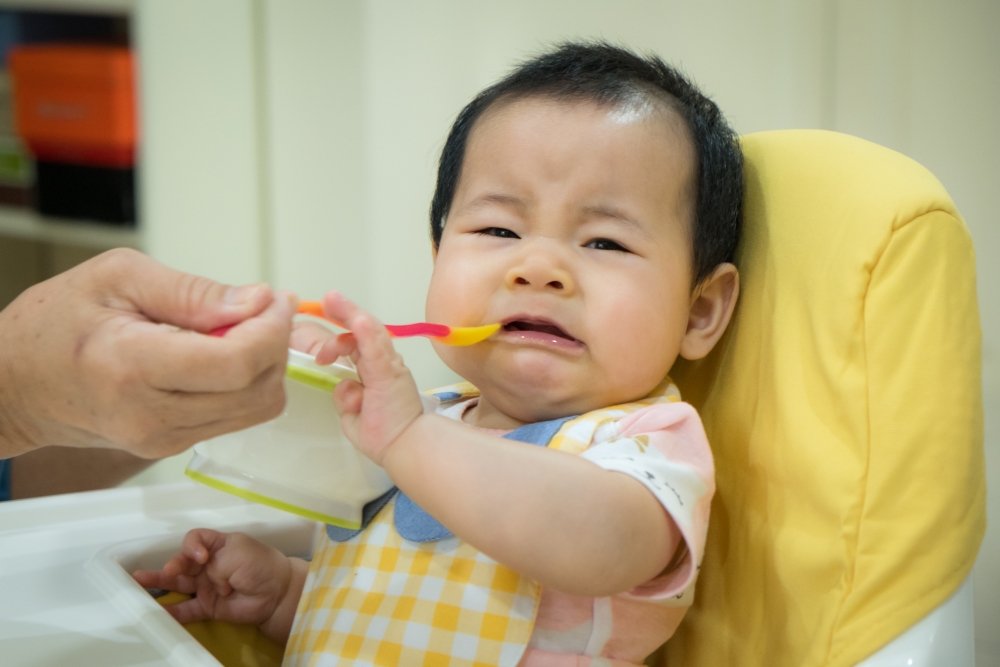事主的兒子自幼不愛喝奶,吃副食品幾個月後又突然不愛進食。