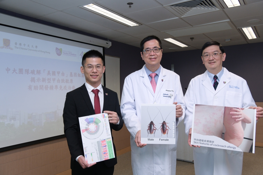 香港中文大學破解「美國曱甴」基因組圖譜,揭示新致敏原助開發精準免疫治療。