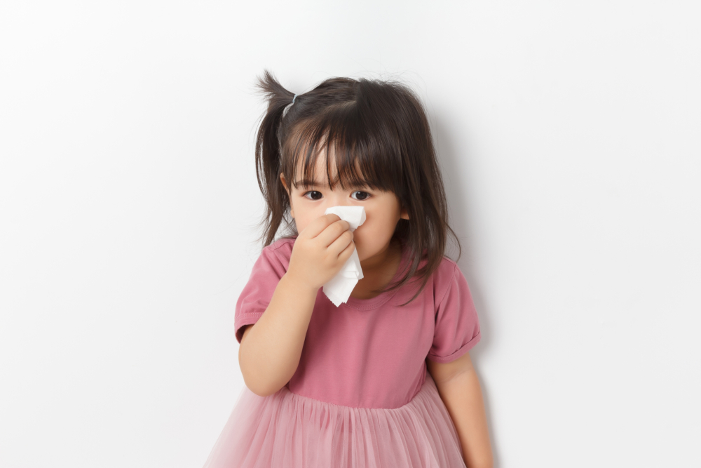 一名女童因免疫低下，一個月就看了15次醫生。