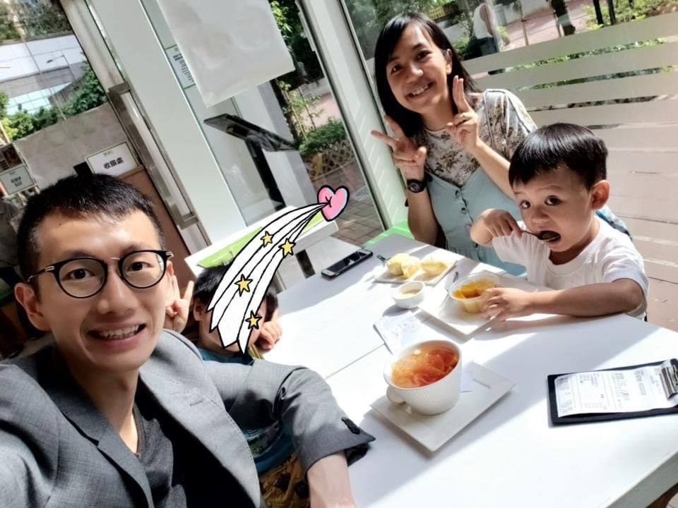 Carrie老公本身也有擔心，但最後都是支持老婆的決定。