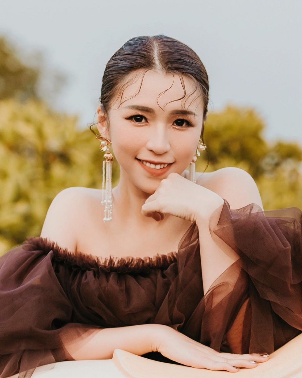 懷上第二胎後，雪雪依然狀態大勇