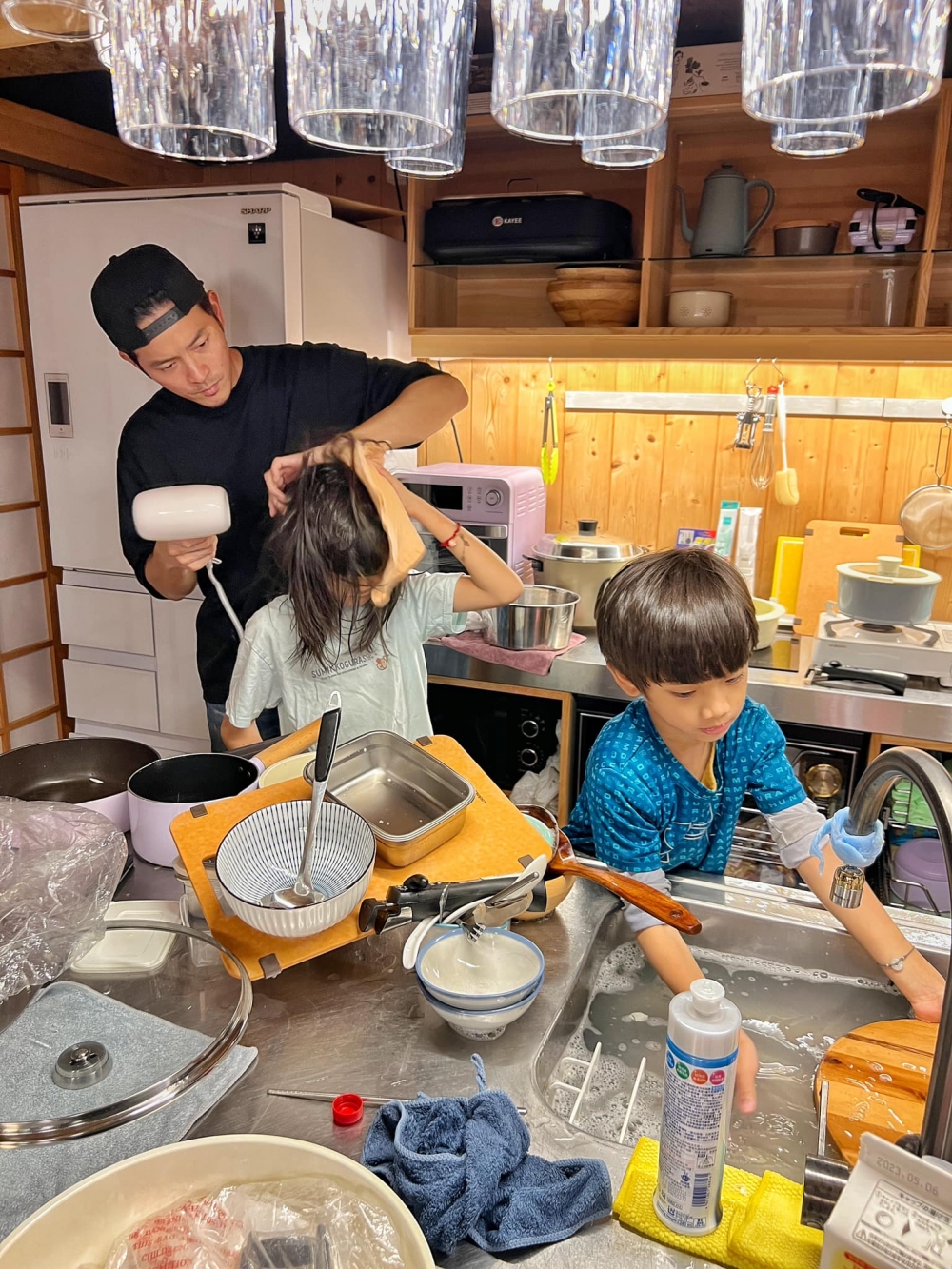 宥勝說當所有家務混在一起的時候,真心整個慌掉。