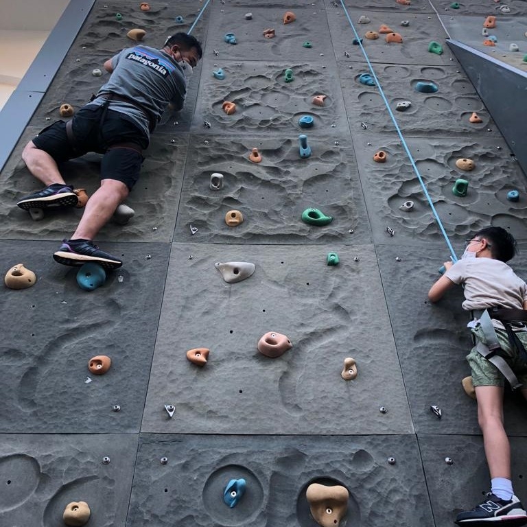 活動可讓大小朋友一同突破自己，增強自信 