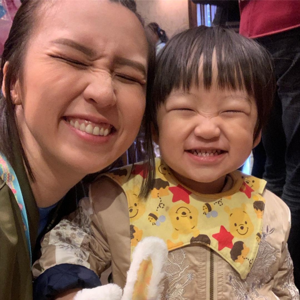 雪雪不時分享與大仔的互動